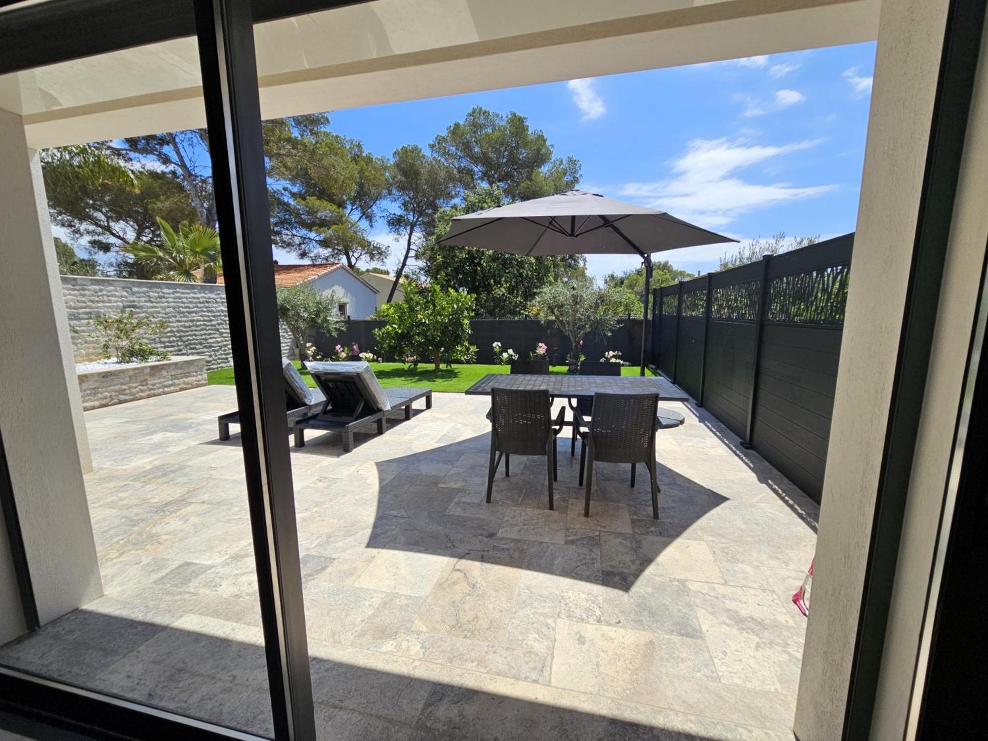 Etoile Du Berger Saint Aygulf 3 Villas Et 4 Appartements Jardin Individuel Et Piscine Chauffee En Saison - La Mer Et Les Plages 450 M Kültér fotó