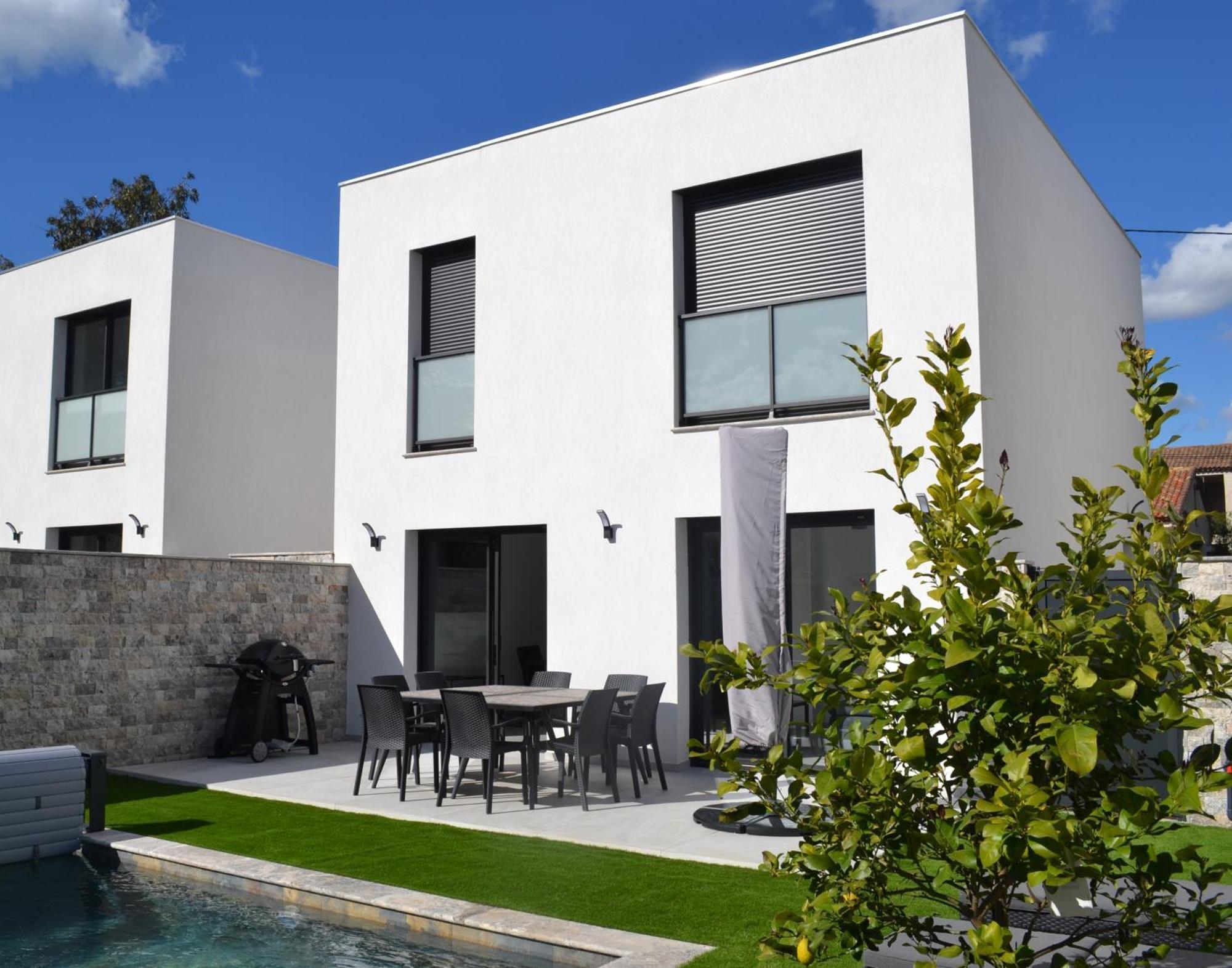 Etoile Du Berger Saint Aygulf 3 Villas Et 4 Appartements Jardin Individuel Et Piscine Chauffee En Saison - La Mer Et Les Plages 450 M Kültér fotó